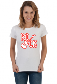 Rock - damska koszulka