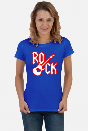 Rock - damska koszulka