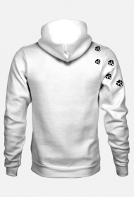 bluza z kapturem łapki