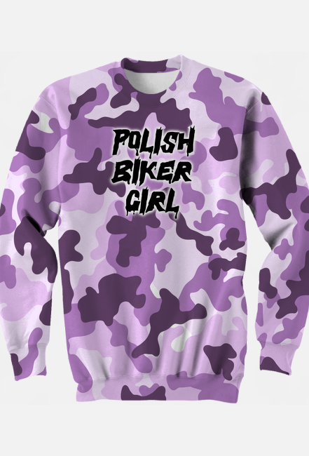 Bluza polish biker girl moro