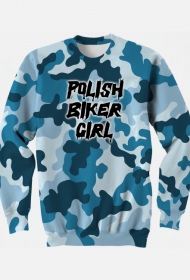 bluza polish biker girl moro