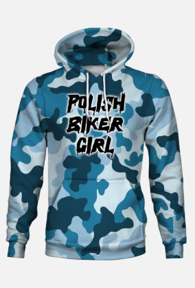 bluza polish biker girl moro