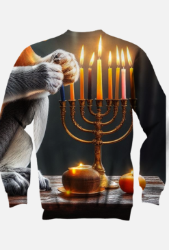 Bluza Świecznik - Fullprint obustronna