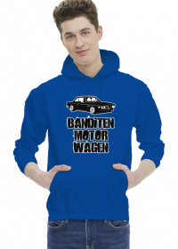 BMW E9 - Banditen Motor Wagen (bluza męska kaptur)