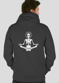 AmenoSkull Meditating bluza z kapturem unisex