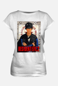 Resident Evil 2 Leon koszulka t-shirt damska