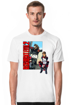 Resident Evil 2 Biker Claire koszulka t-shirt