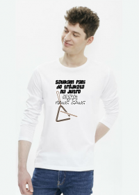 Pani do trójkąta (koszulka męska długi rękaw)