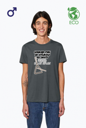 Pani do trójkąta (t-shirt męski eco)