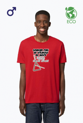 Pani do trójkąta (t-shirt męski eco)