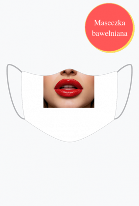 Kobiece czerwone usta