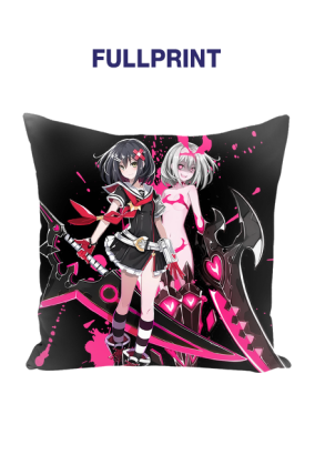 Mary Skelter Alice/Red Hood Alicja/Czerwony Kapturek Blood Maidens poduszka