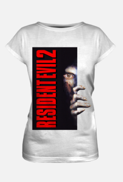 Resident Evil 2 Boxart koszulka t-shirt damski