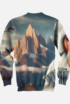 Bluza męska "Miś z Zakopanego" - fullprint obustronna