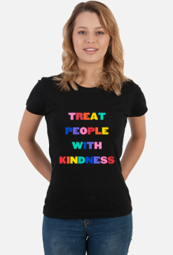 Koszulka Treat people with kindness damska