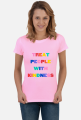 Koszulka Treat people with kindness damska