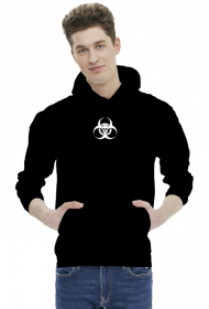 AmenoSkull Biohazard Skull bluza z kapturem męska