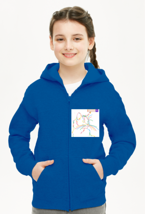 BLUZA DZIECIĘCA Z KAPTUREM 164
