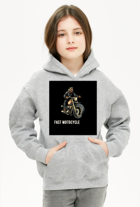 BLUZA Z KAPTUREM MOTOR