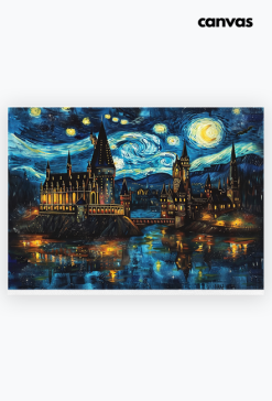 Płótno Canvas Poziom A2 - Czarodziejski zamek (1)