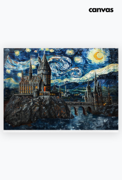 Płótno Canvas Poziom A2 - Czarodziejski zamek (4)