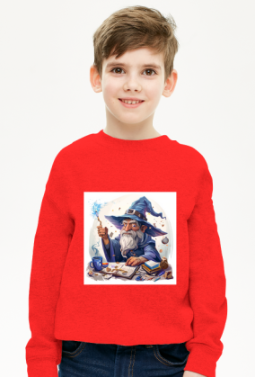Bluza Dziecięca Unisex - Czarodziej (3)