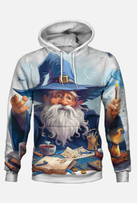 Bluza z kapturem - Czarodziej (4)