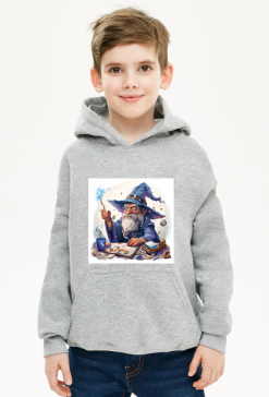 Bluza Dziecięca z kapturem Unisex - Czarodziej (3)