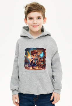 Bluza Dziecięca z kapturem Unisex - Czarodziej (5)