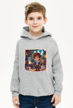 Bluza Dziecięca z kapturem Unisex - Czarodziej (6)