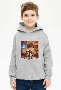 Bluza Dziecięca z kapturem Unisex - Czarodziej (8)