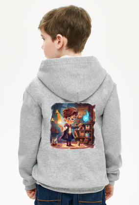 Bluza Dziecięca Rozpinana Unisex - Czarodziej (5)