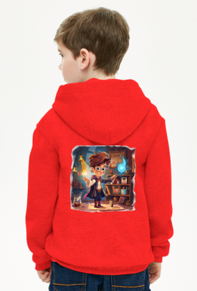 Bluza Dziecięca Rozpinana Unisex - Czarodziej (5)