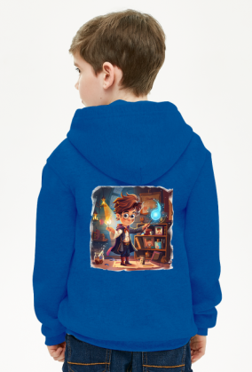 Bluza Dziecięca Rozpinana Unisex - Czarodziej (5)