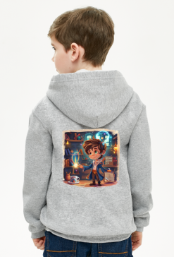 Bluza Dziecięca Rozpinana Unisex - Czarodziej (6)