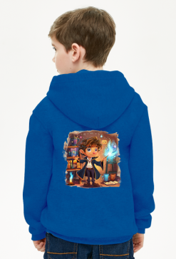 Bluza Dziecięca Rozpinana Unisex - Czarodziej (7)