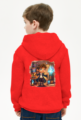 Bluza Dziecięca Rozpinana Unisex - Czarodziej (7)