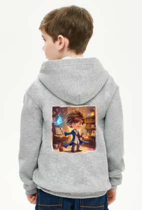 Bluza Dziecięca Rozpinana Unisex - Czarodziej (8)