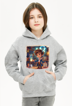 Bluza Dziecięca z kapturem Unisex - Czarodziej (6)