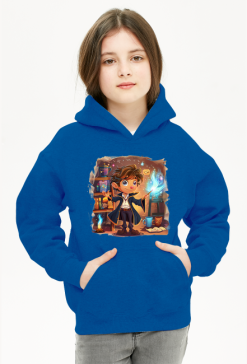 Bluza Dziecięca z kapturem Unisex - Czarodziej (7)