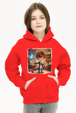 Bluza Dziecięca z kapturem Unisex - Czarodziej (8)