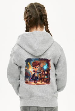 Bluza Dziecięca Rozpinana Unisex - Czarodziej (5)