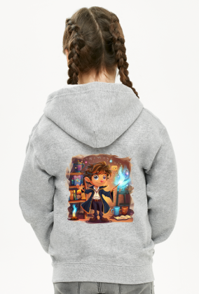 Bluza Dziecięca Rozpinana Unisex - Czarodziej (7)