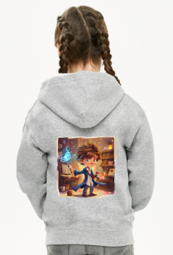 Bluza Dziecięca Rozpinana Unisex - Czarodziej (8)