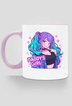 Daddy's Girl - kubek z kolorem