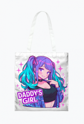 Daddy's Girl - torba z dużym nadrukiem