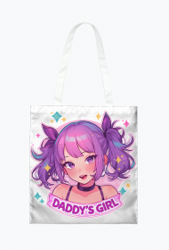 Daddy's Girl - torba z dużym nadrukiem