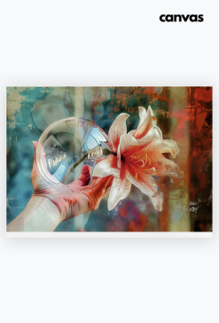 Płótno Canvas Poziom A2 - Flowers (1)