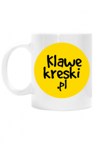 Kubek Klawekreski Biały