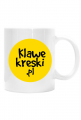 Kubek Klawekreski Biały